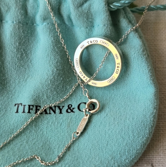 Tiffany & Co 1837 Circle Necklace - Picture 2 of 3